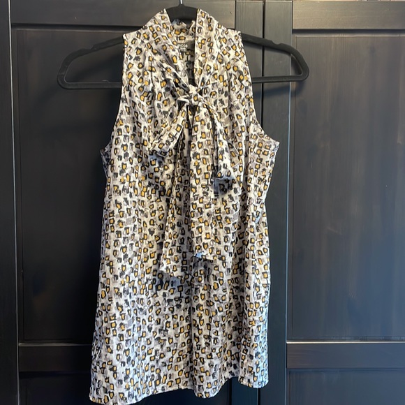 Jacob High Neck Halter Sleeveless Blouse - Picture 4 of 4